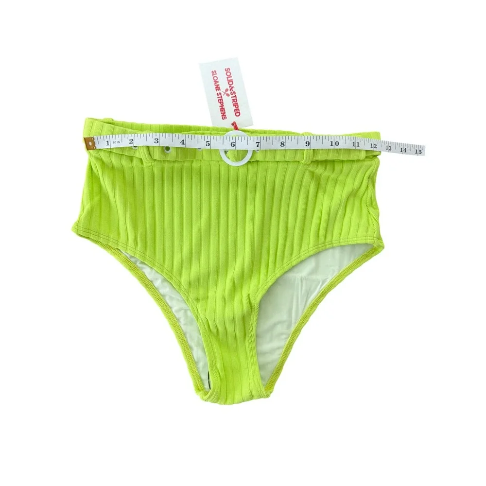 Solid & Striped Sloane Stephens The Jozy Bikini Bottom Pistachio Green‎ S NWT